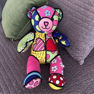 Build-A-Bear Workshop Romero Britto Designer Bear, Limited Edition, Collectible